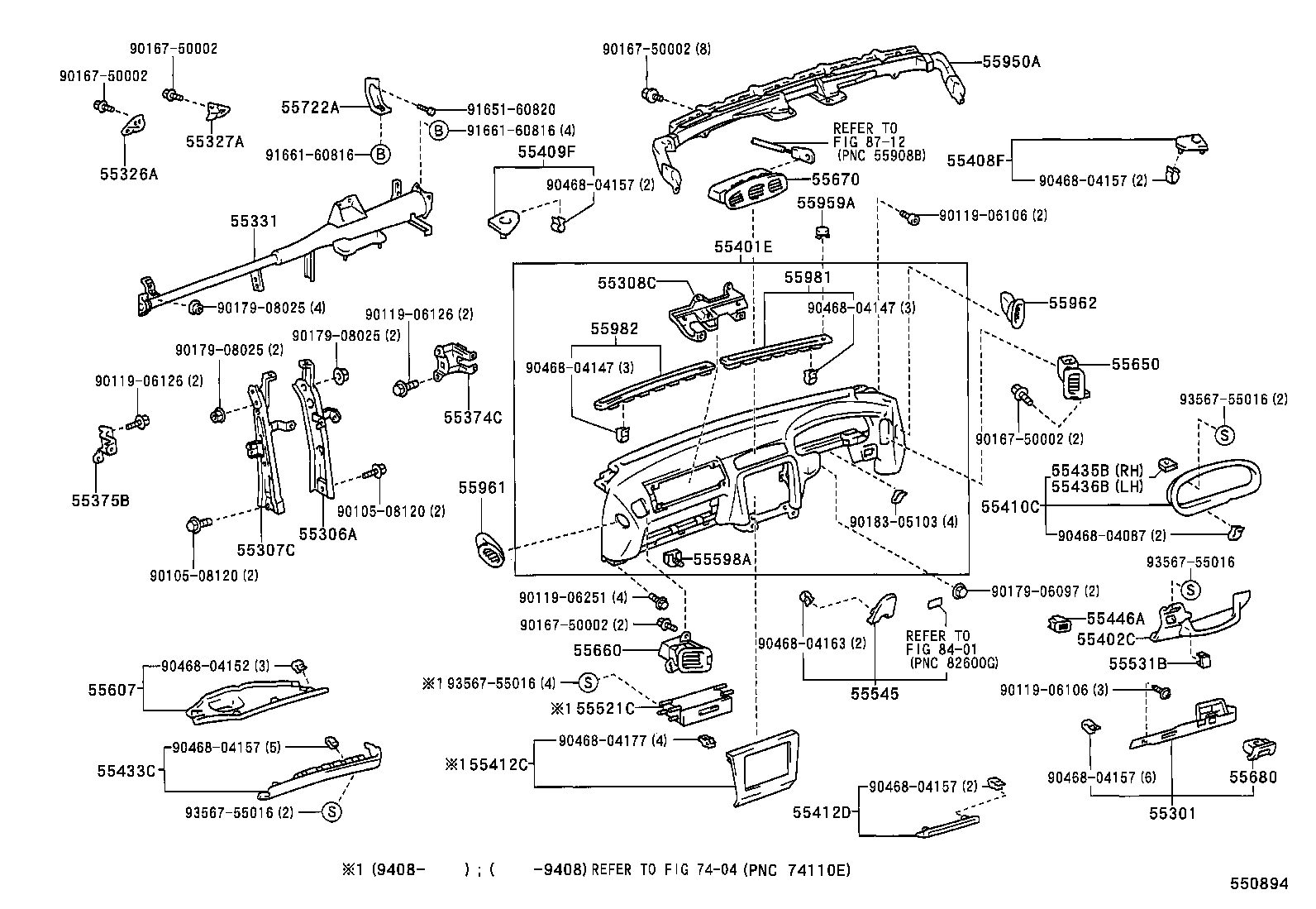  WINDOM |  INSTRUMENT PANEL GLOVE COMPARTMENT