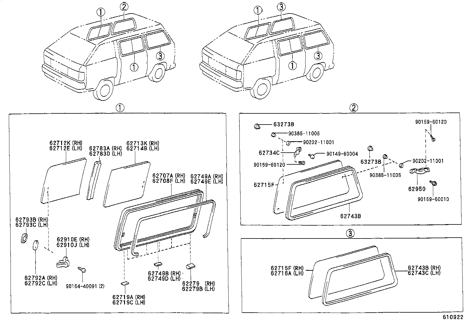  LITEACE VAN WAGON |  SIDE WINDOW