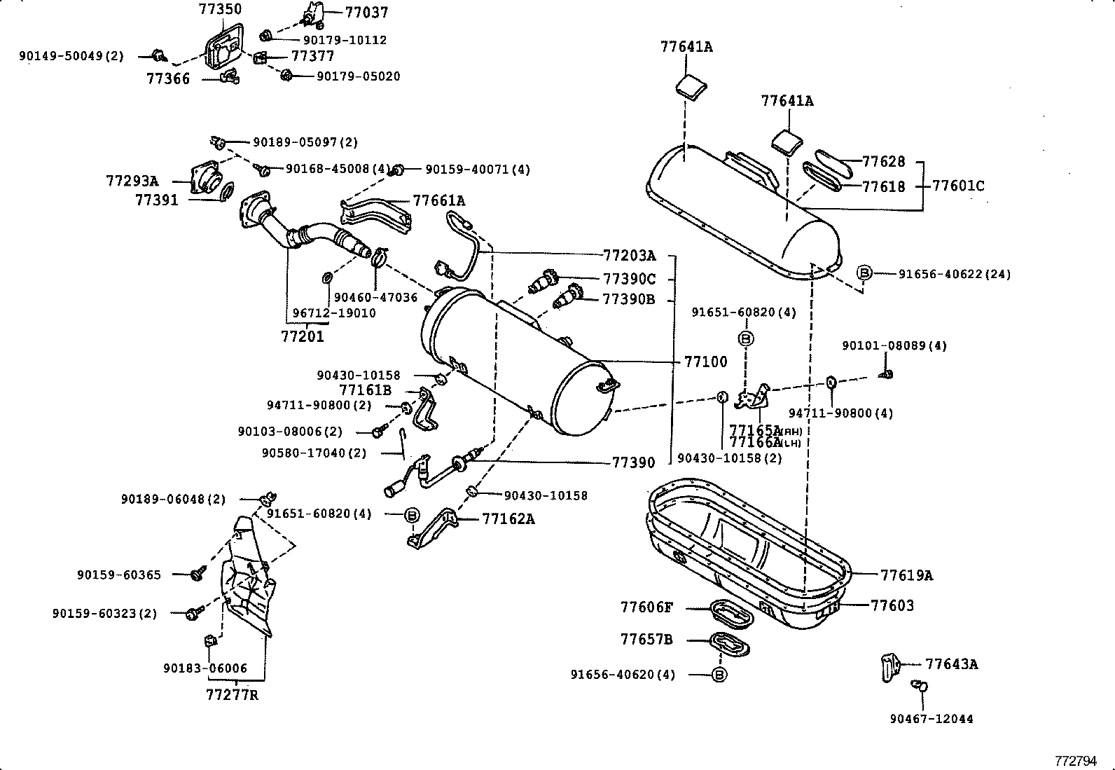  CRESTA |  FUEL TANK TUBE