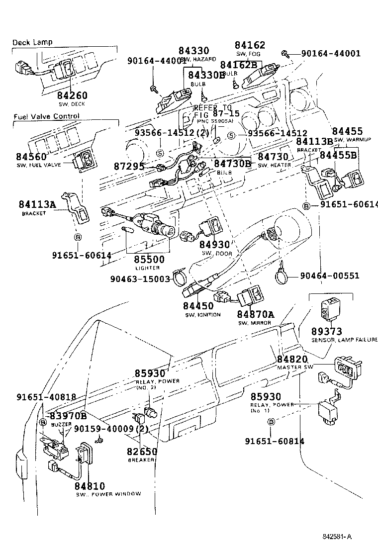  DYNA TOYOACE |  SWITCH RELAY COMPUTER
