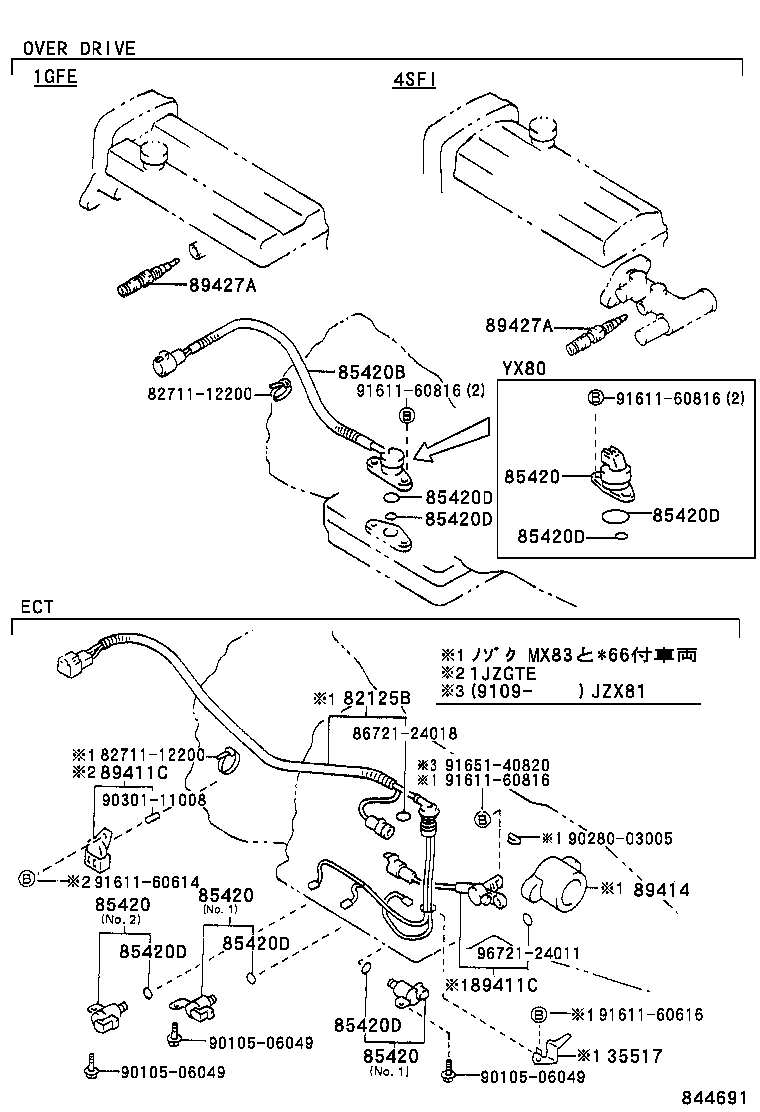  CRESTA |  OVERDRIVE ELECTRONIC CONTROLLED TRANSMISSION