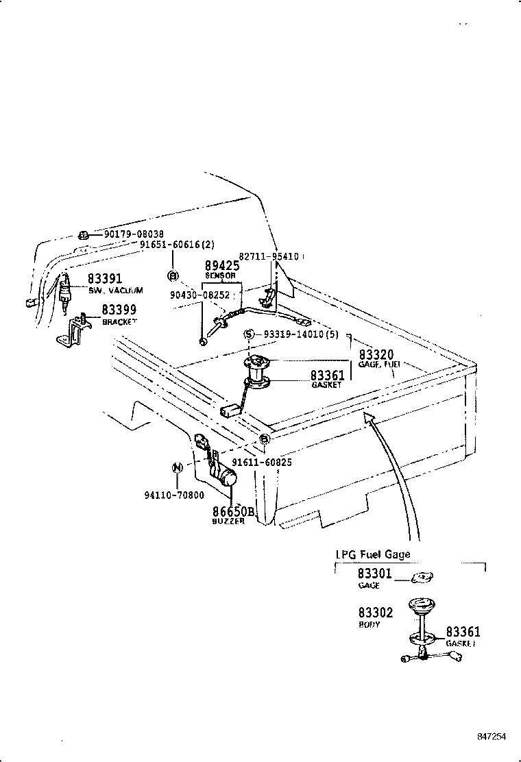  DYNA TOYOACE |  SWITCH RELAY COMPUTER