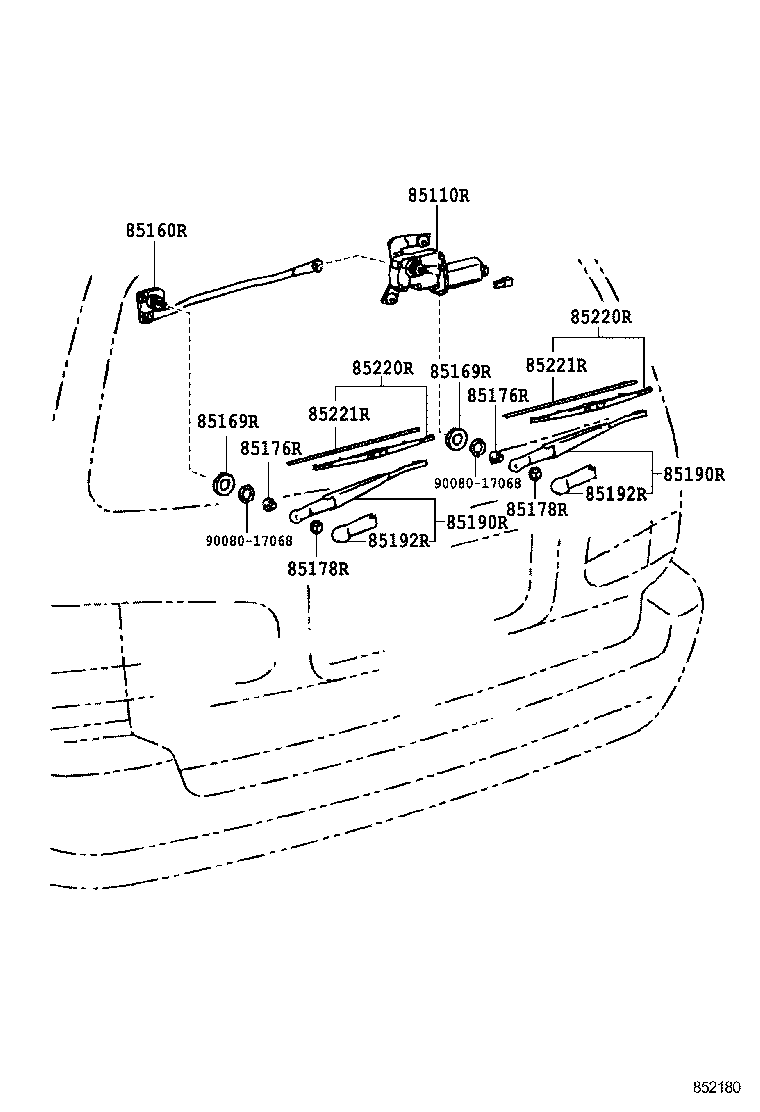  SCEPTER WG CP |  REAR WIPER