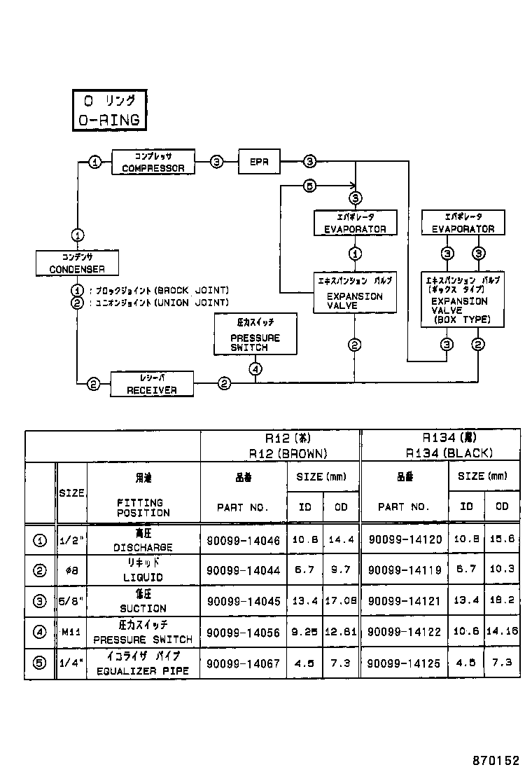  STARLET |  HEATING AIR CONDITIONING COOLER PIPING