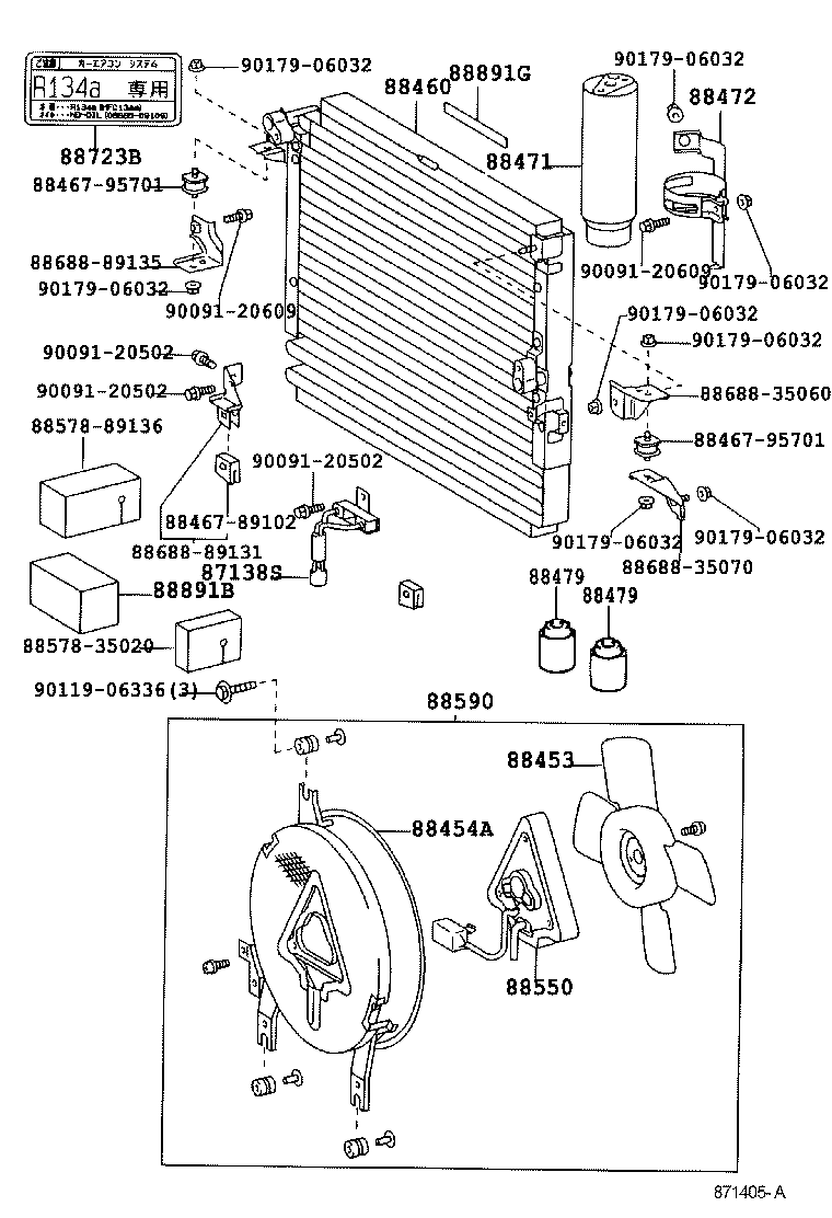  HILUX |  HEATING AIR CONDITIONING COOLER PIPING