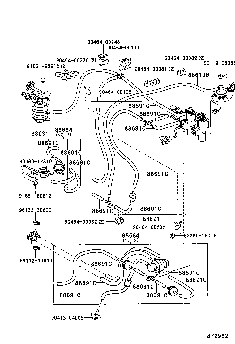  CARINA FF |  HEATING AIR CONDITIONING VACUUM PIPING