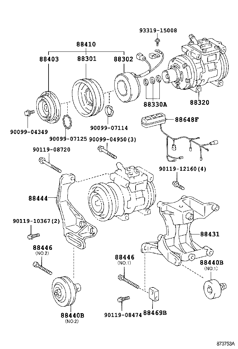  HILUX |  HEATING AIR CONDITIONING COMPRESSOR