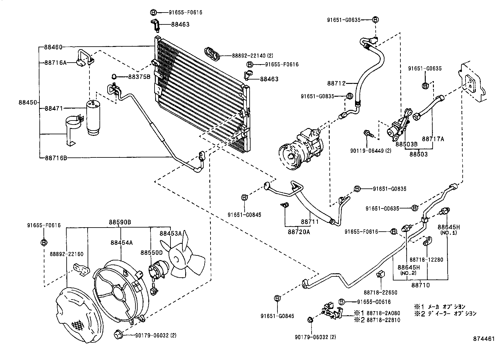  CHASER |  HEATING AIR CONDITIONING COOLER PIPING