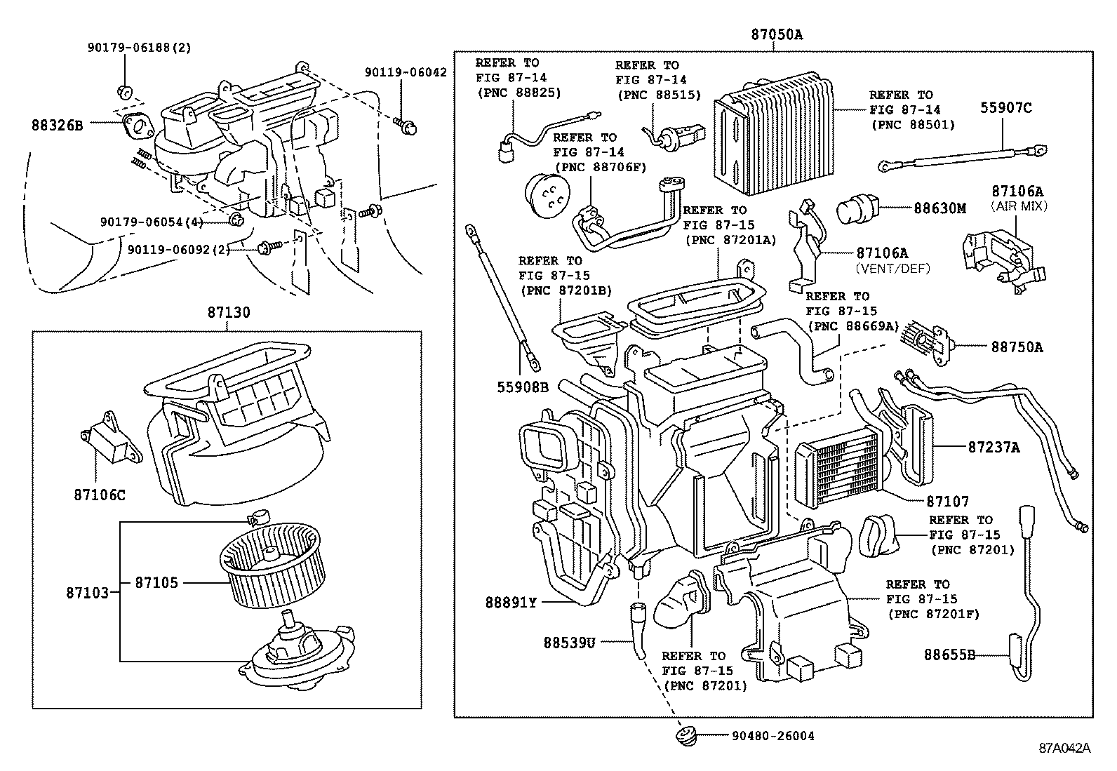  WINDOM |  HEATING AIR CONDITIONING HEATER UNIT BLOWER