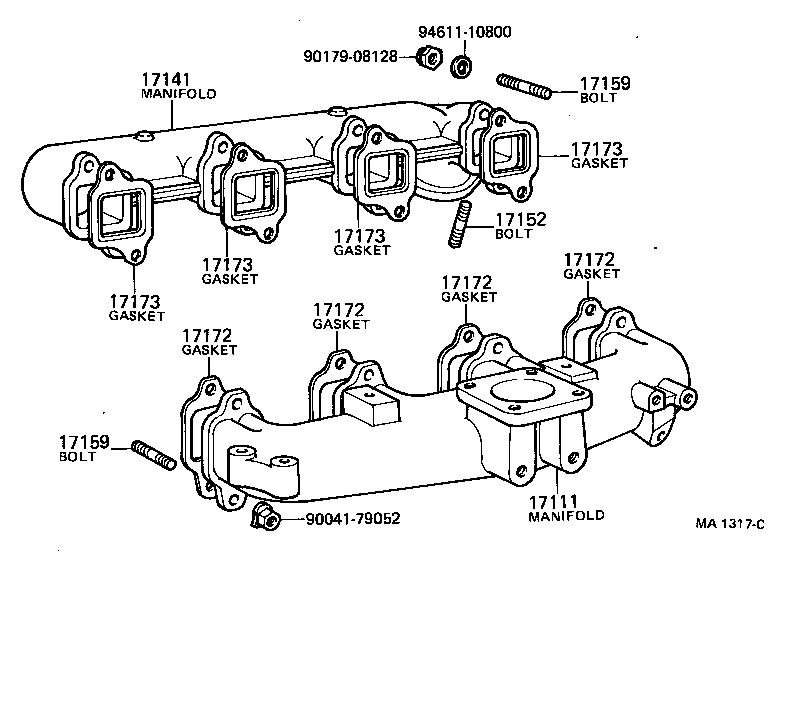  LAND CRUISER 40 50 |  MANIFOLD