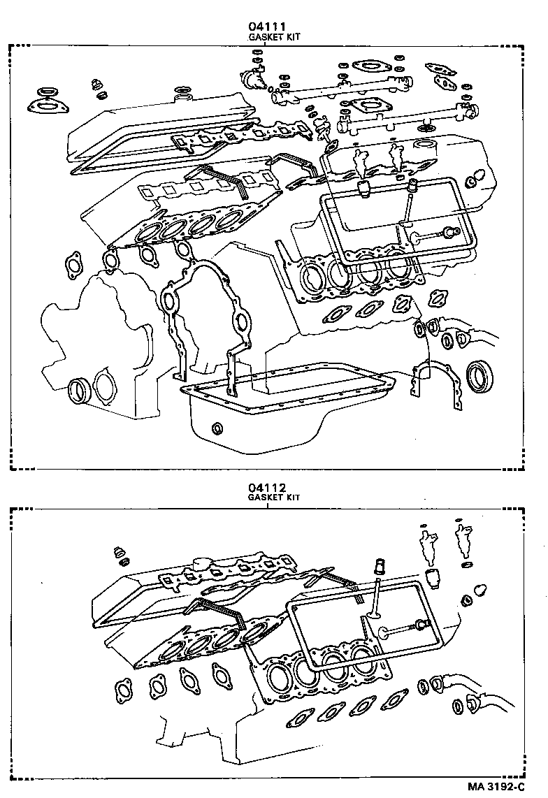  CENTURY |  ENGINE OVERHAUL GASKET KIT