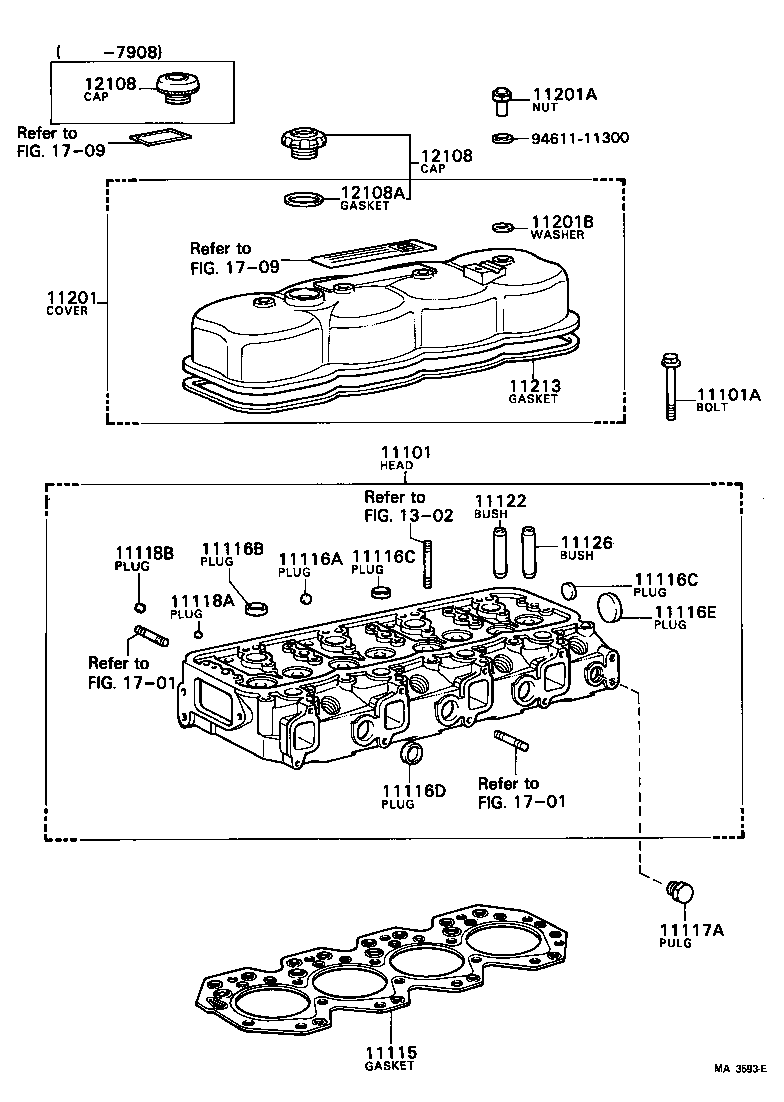  LAND CRUISER 40 50 |  CYLINDER HEAD