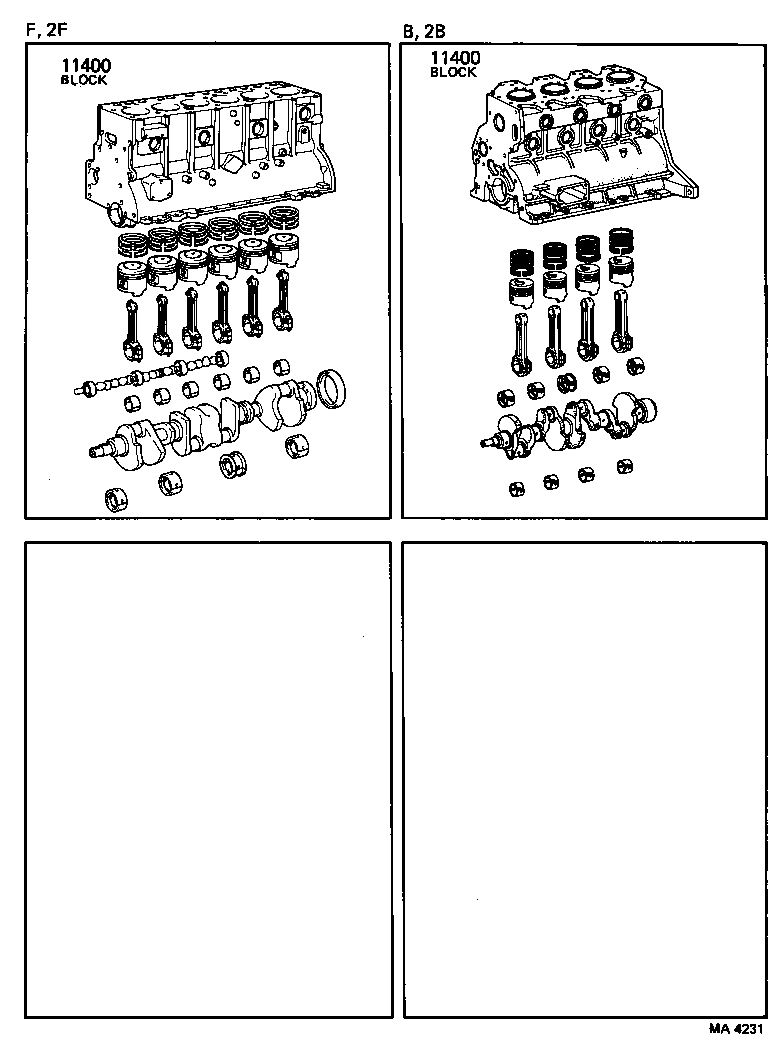  LAND CRUISER 40 50 |  SHORT BLOCK ASSEMBLY