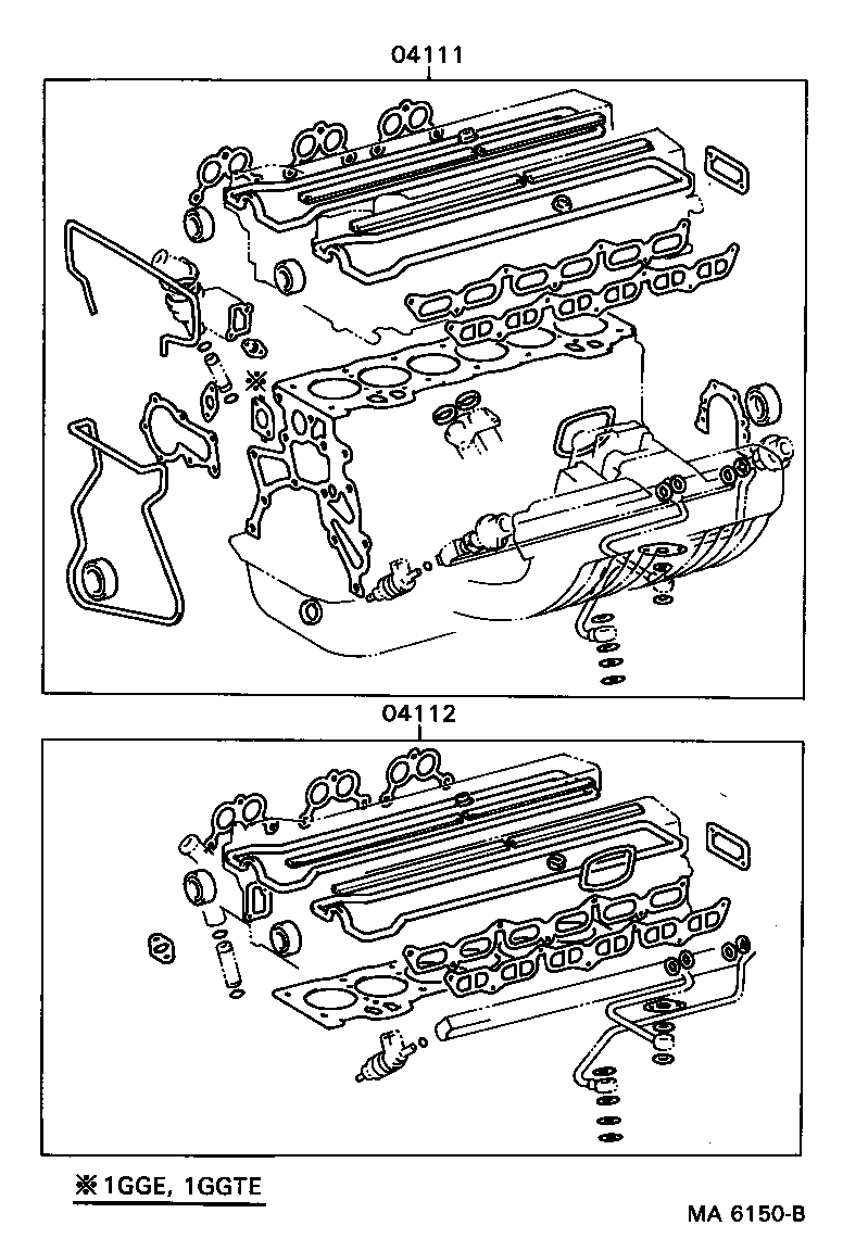 MARK 2 |  ENGINE OVERHAUL GASKET KIT