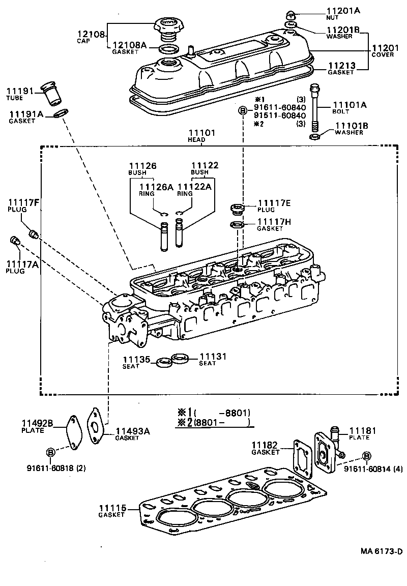  CHASER |  CYLINDER HEAD