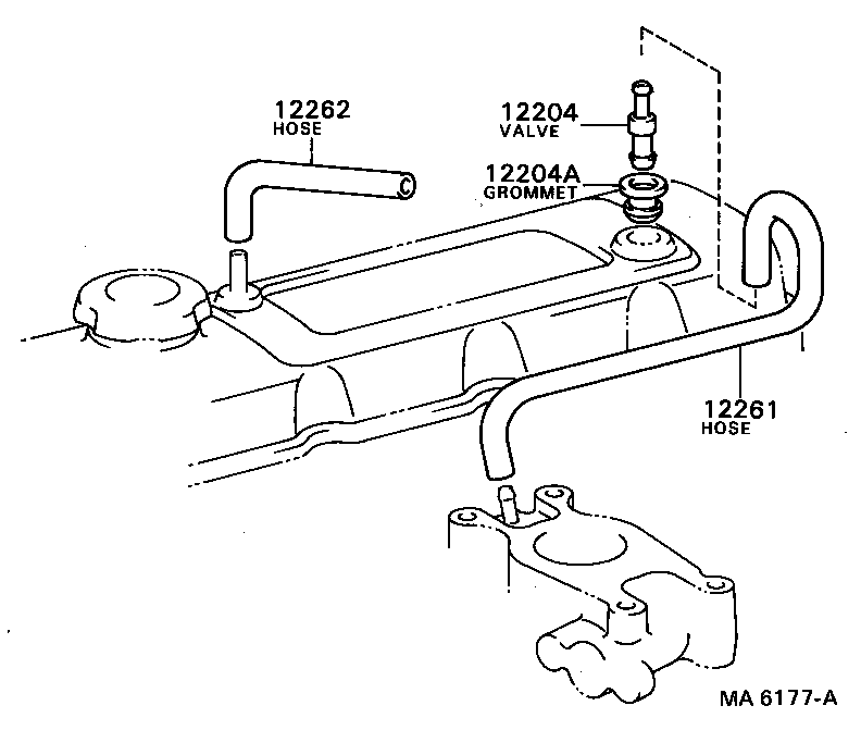  HILUX |  VENTILATION HOSE