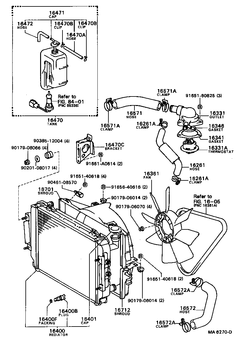  CENTURY |  RADIATOR WATER OUTLET