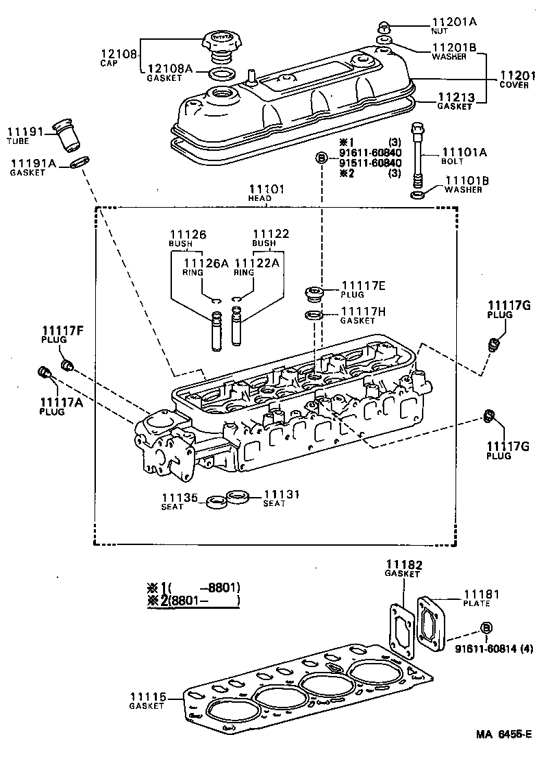  HIACE VAN WAGON |  CYLINDER HEAD