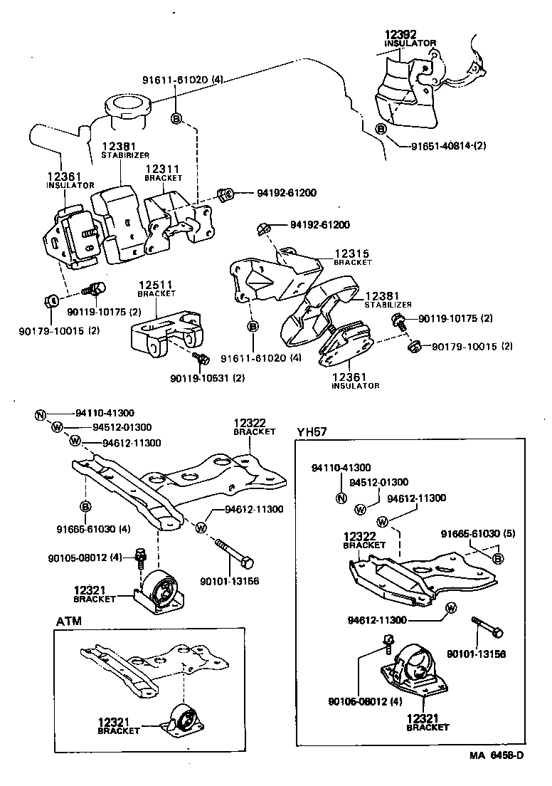  HIACE VAN WAGON |  MOUNTING