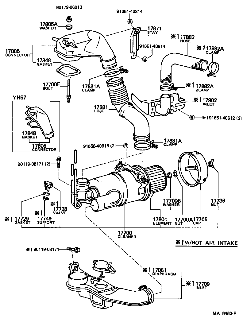  HIACE VAN WAGON |  AIR CLEANER