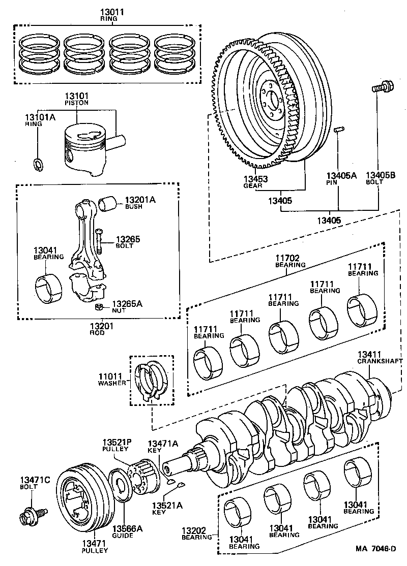  MARK 2 |  CRANKSHAFT PISTON