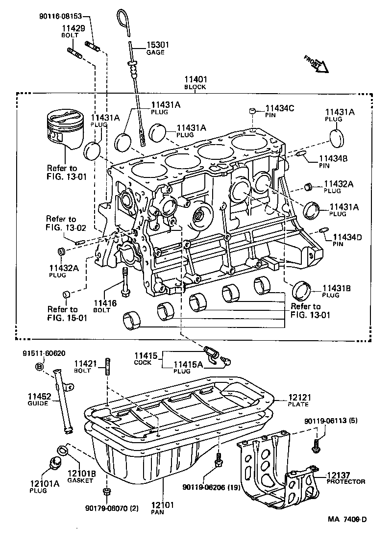  MR2 |  CYLINDER BLOCK
