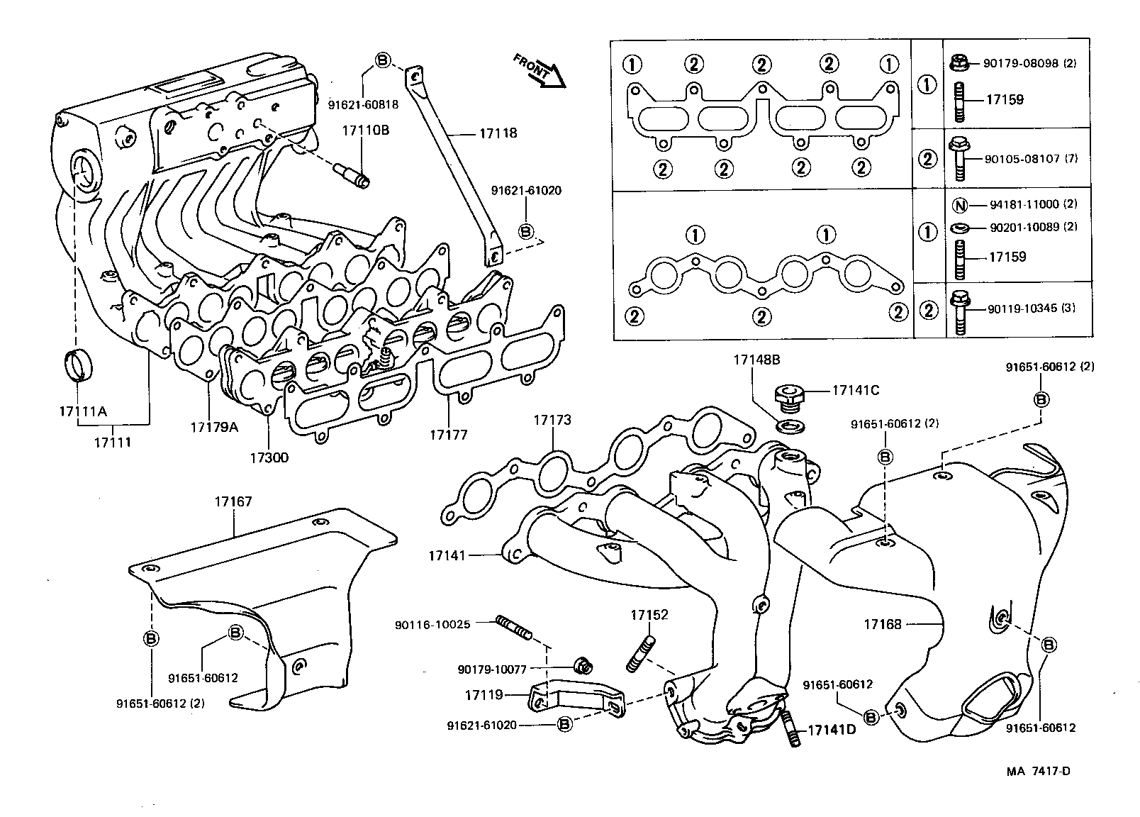  MR2 |  MANIFOLD