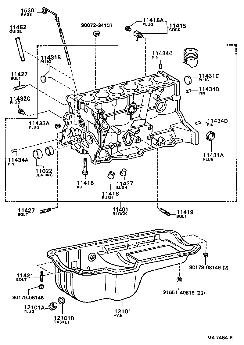  MARK 2 |  CYLINDER BLOCK