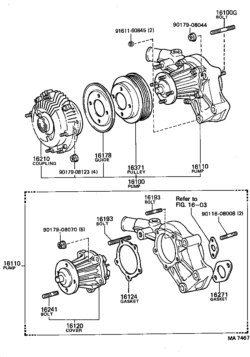  MARK 2 |  WATER PUMP