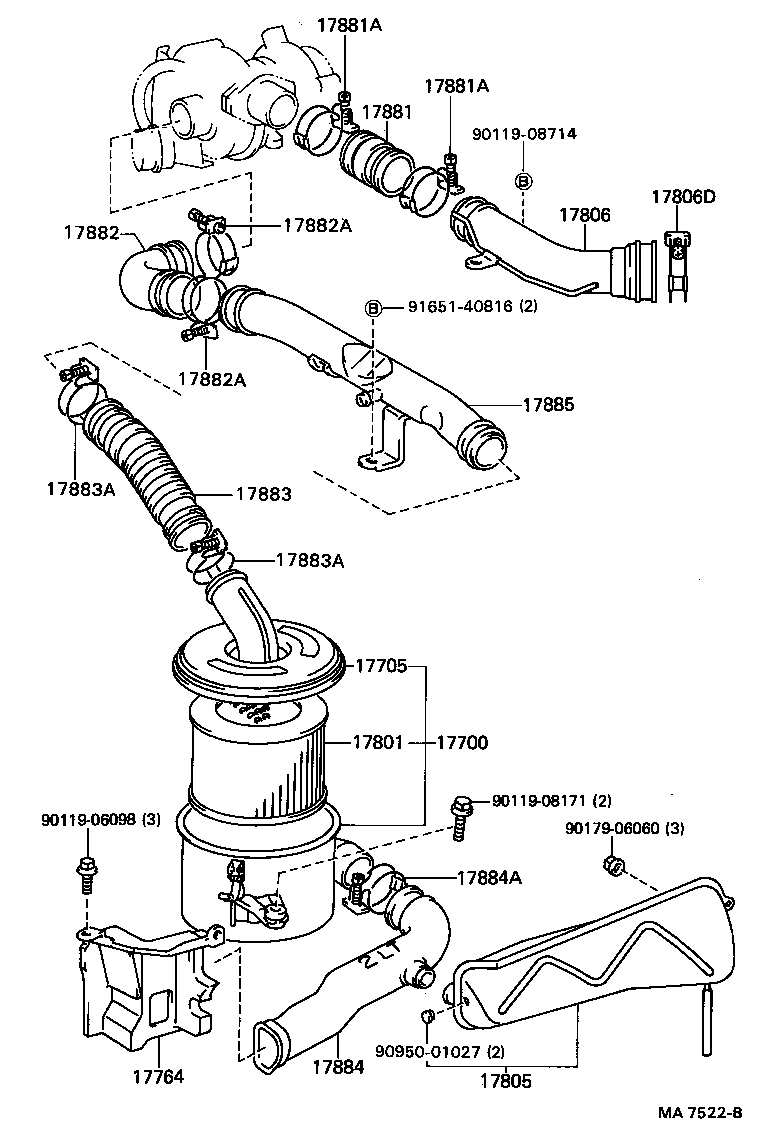  HILUX |  AIR CLEANER