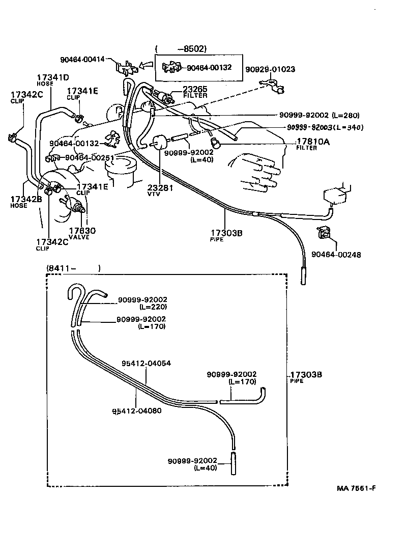 MARK 2 |  VACUUM PIPING
