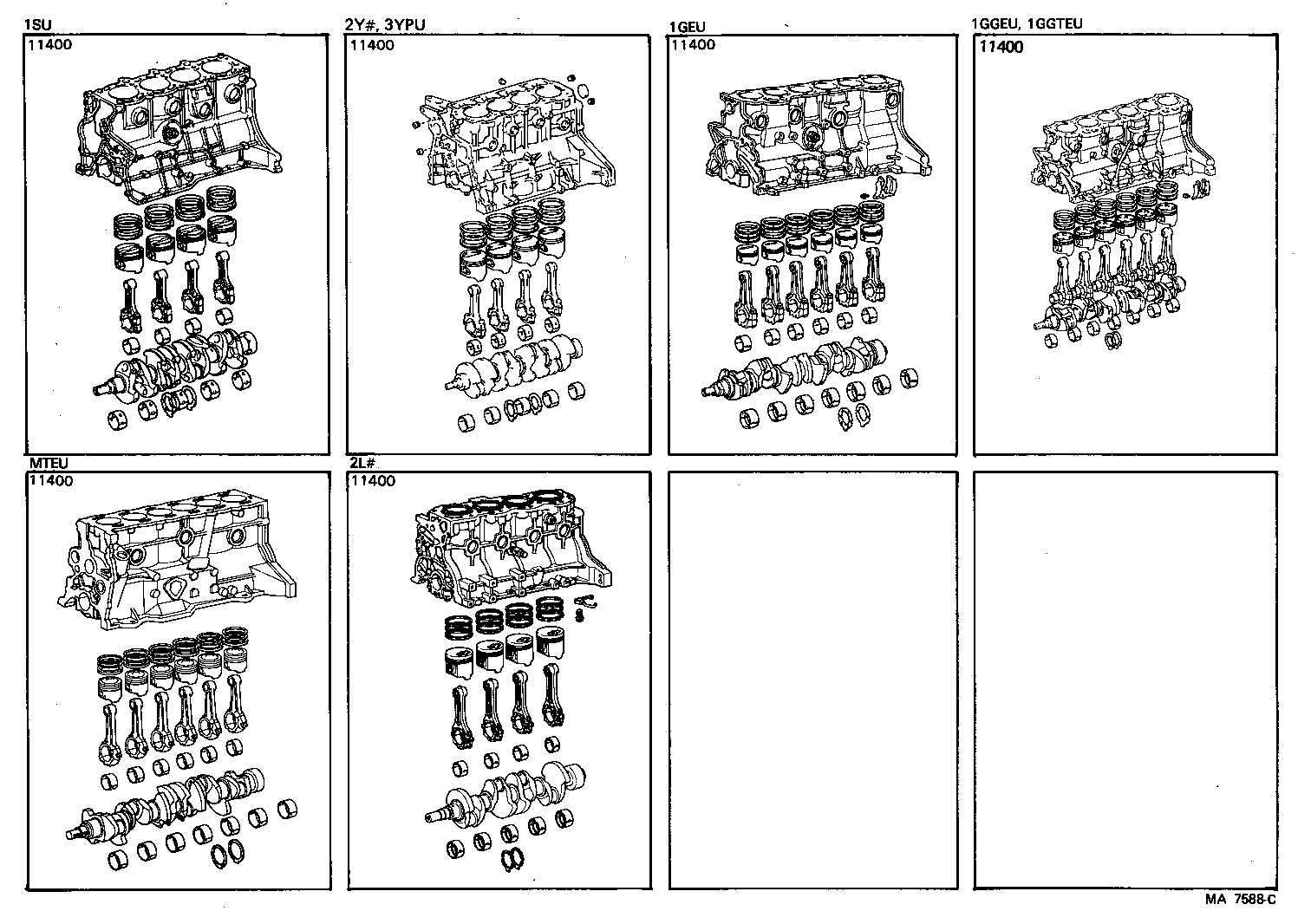  MARK 2 |  SHORT BLOCK ASSEMBLY