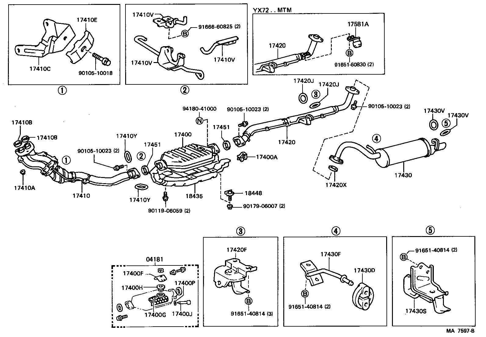  CHASER |  EXHAUST PIPE