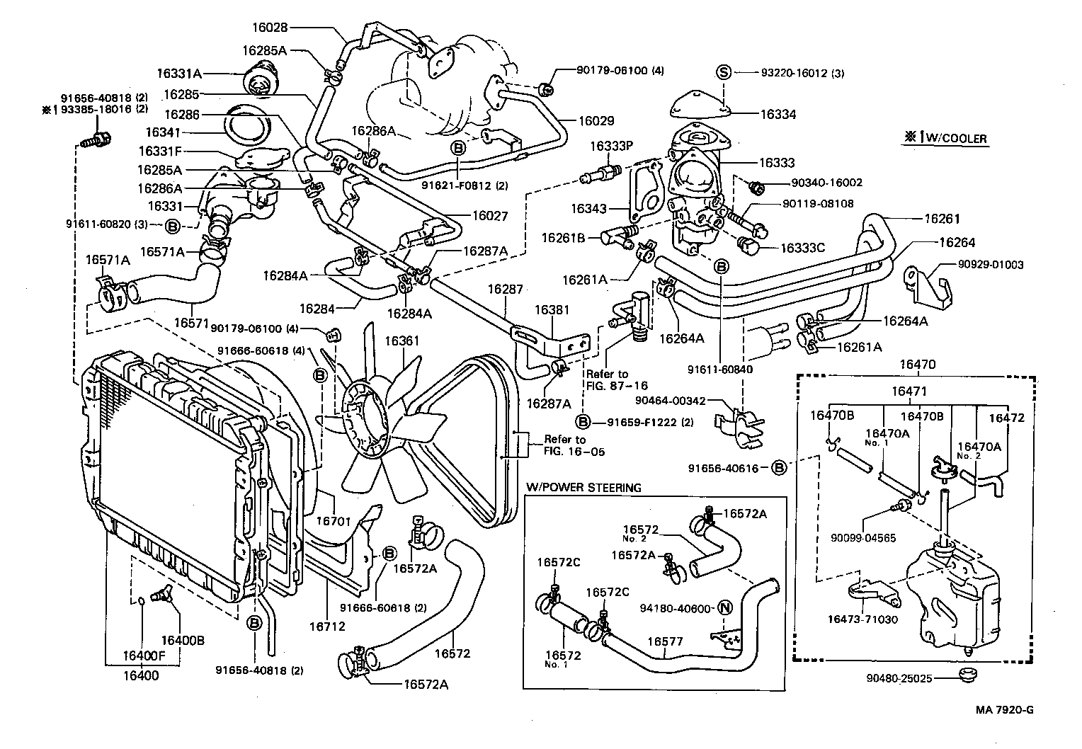  HILUX |  RADIATOR WATER OUTLET