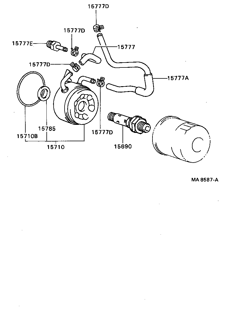  MARK 2 |  ENGINE OIL COOLER