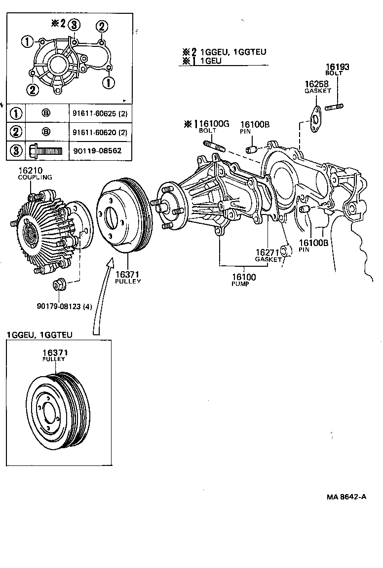  MARK 2 |  WATER PUMP