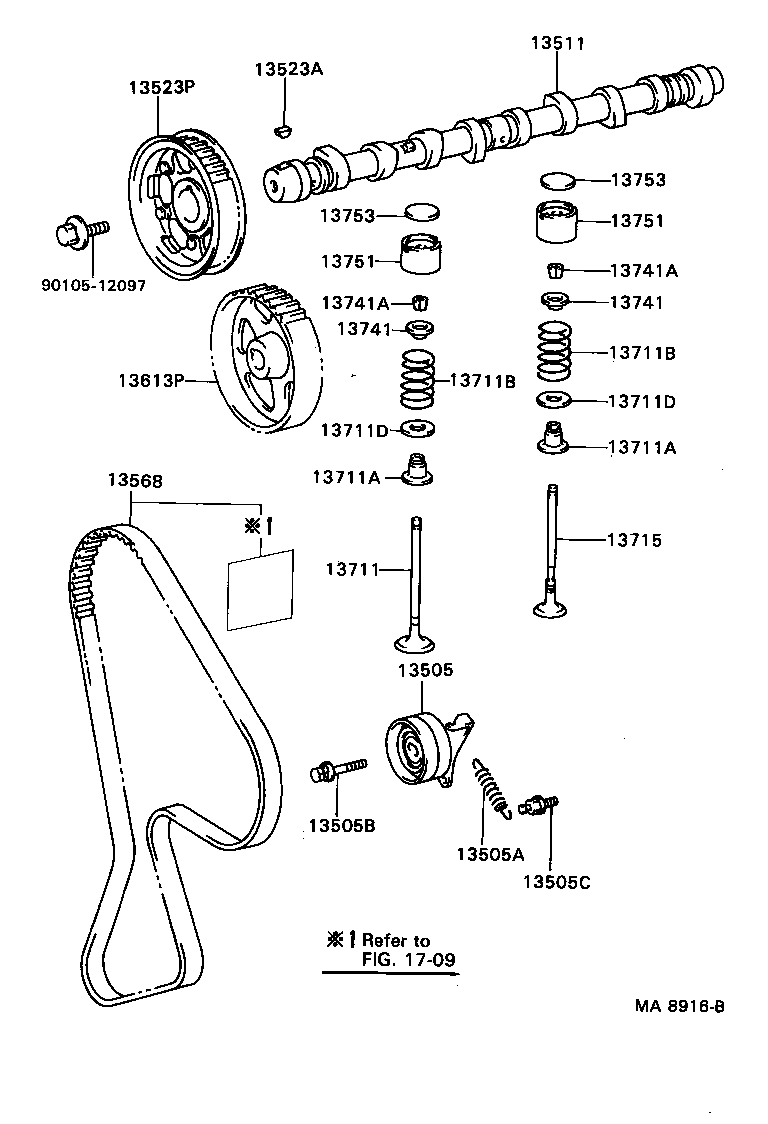  STARLET |  CAMSHAFT VALVE