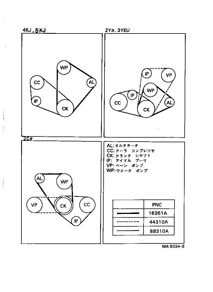  TOWN MASTERACE V WG |  V BELT