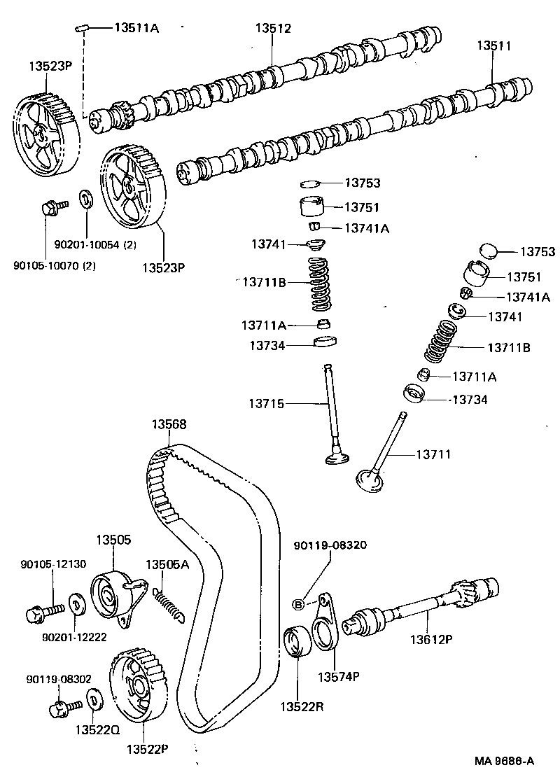  CHASER |  CAMSHAFT VALVE
