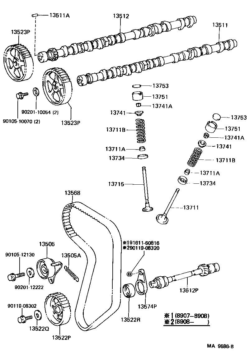  CROWN |  CAMSHAFT VALVE