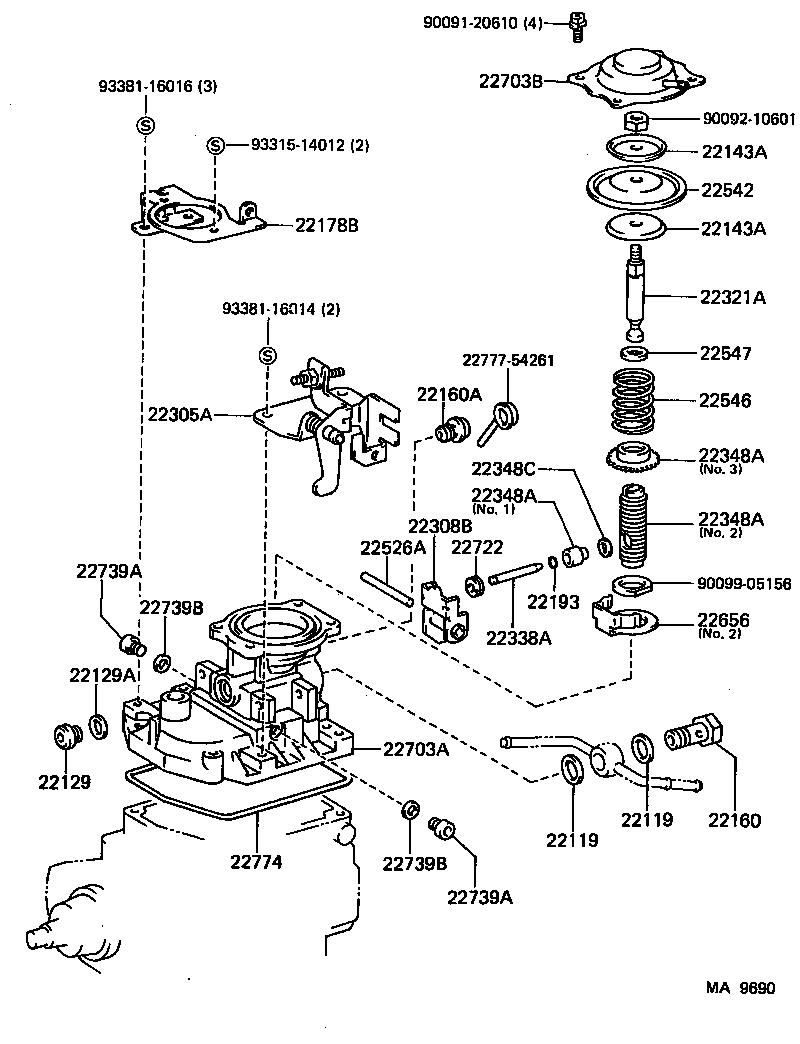 LAND CRUISER S T H T |  INJECTION PUMP BODY