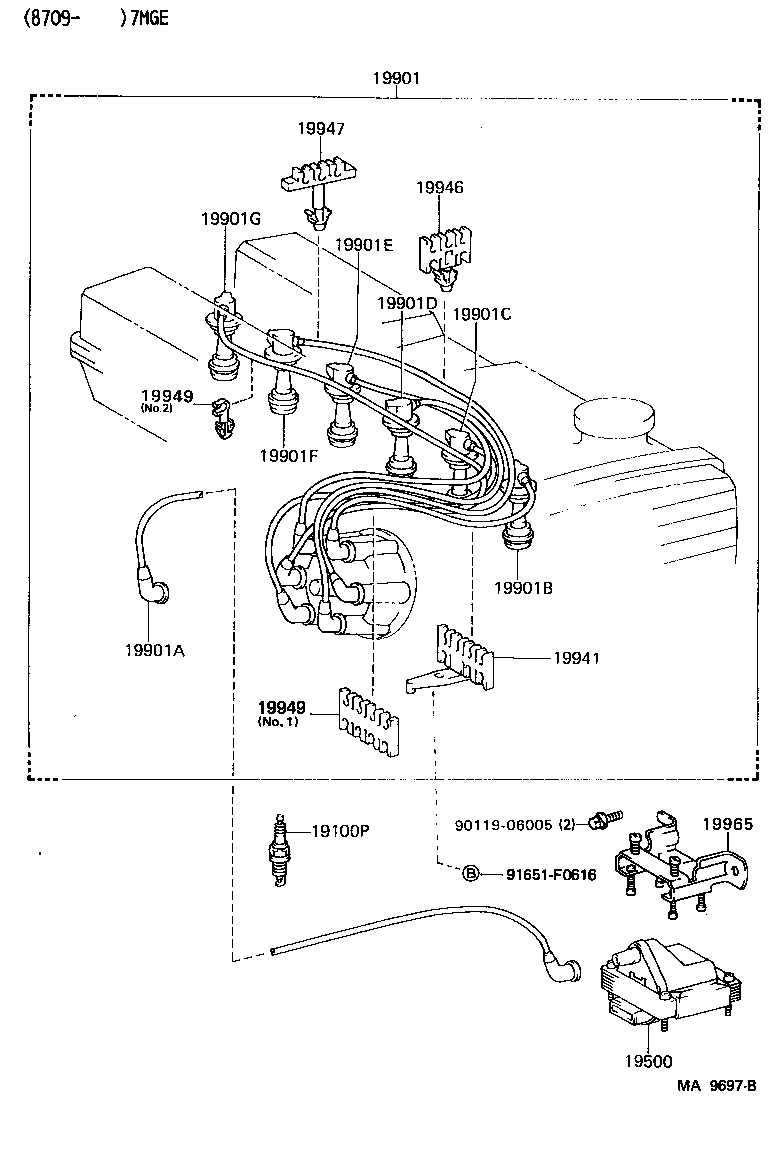  CROWN |  IGNITION COIL SPARK PLUG