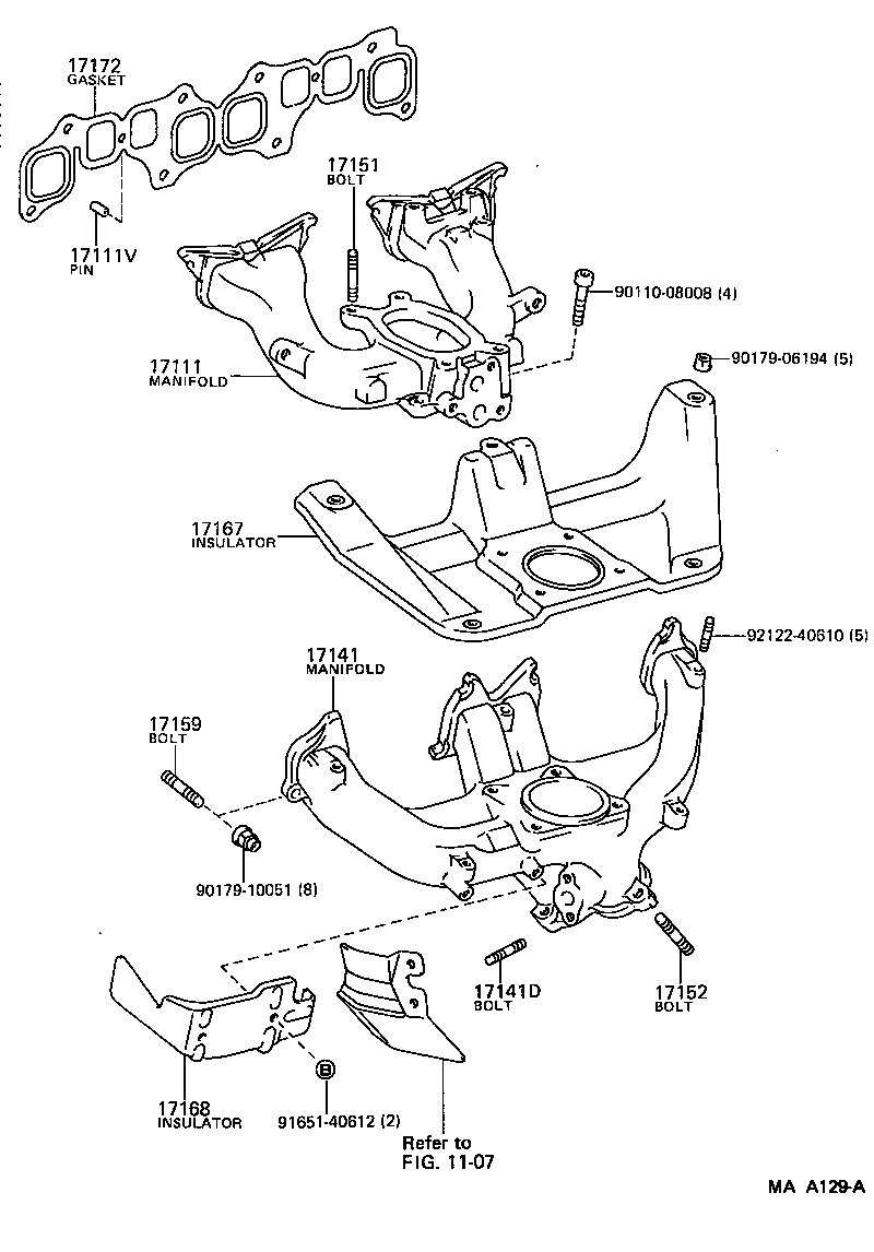  HIACE VAN WAGON |  MANIFOLD