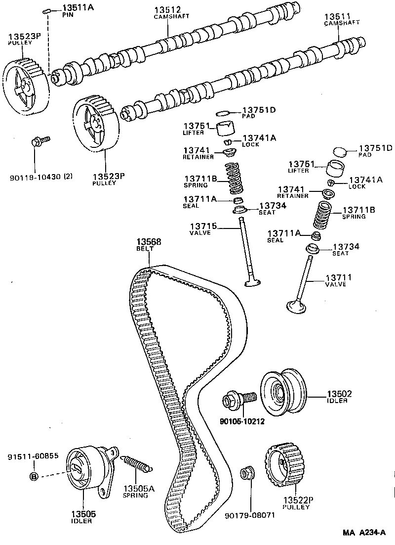  CHASER |  CAMSHAFT VALVE