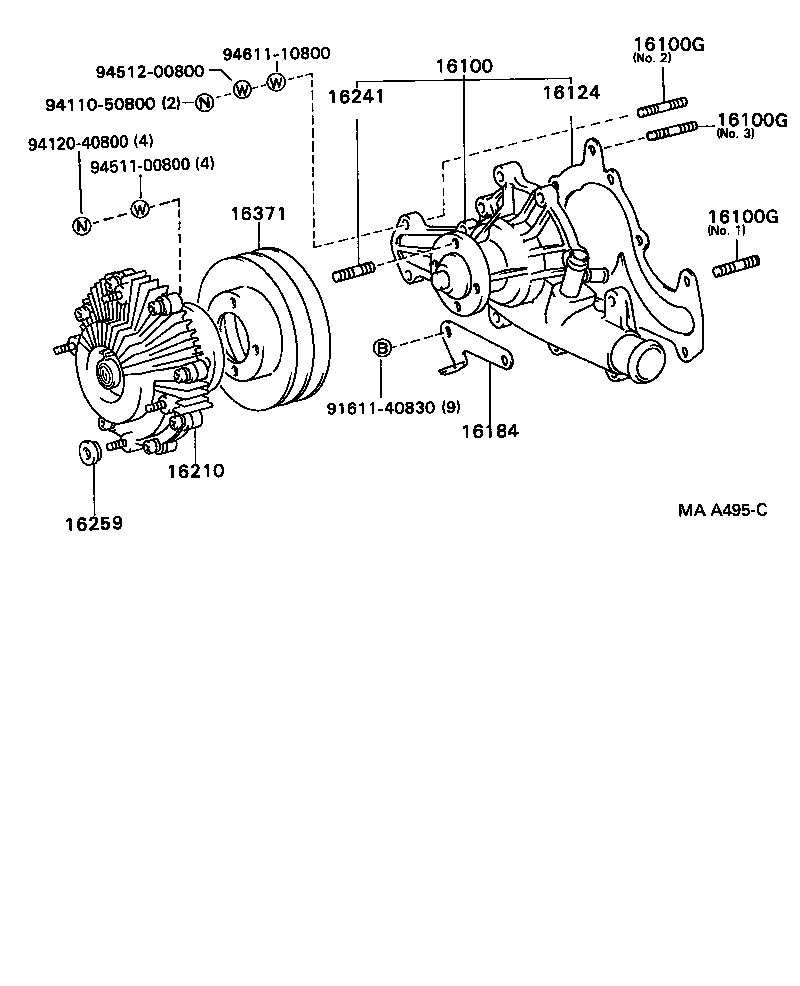  CENTURY |  WATER PUMP