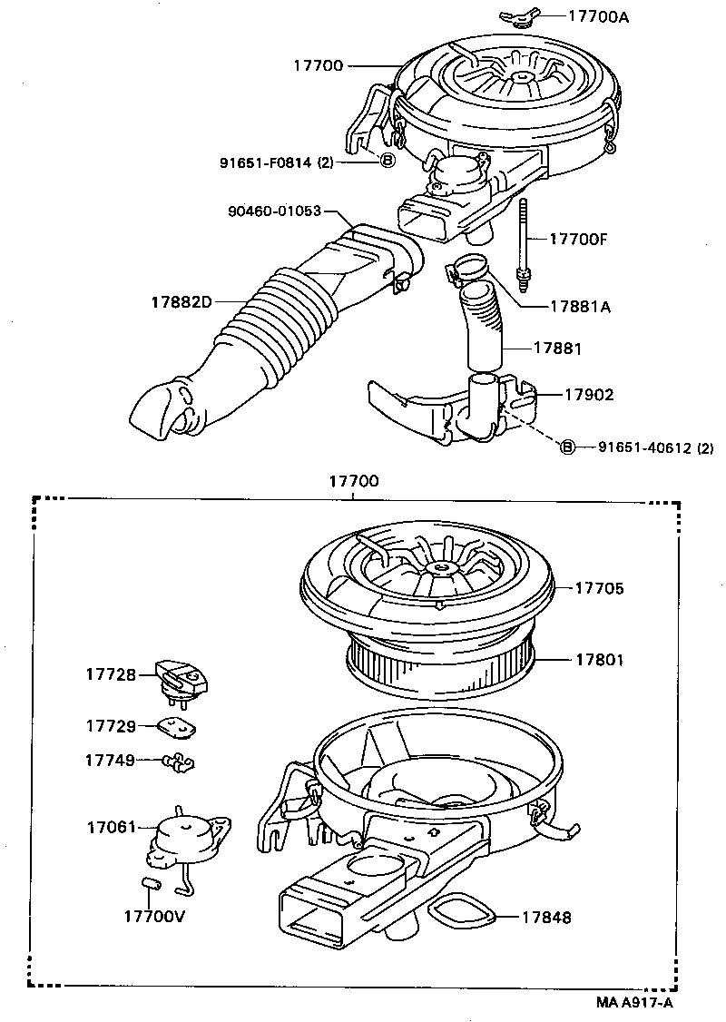  HILUX |  AIR CLEANER