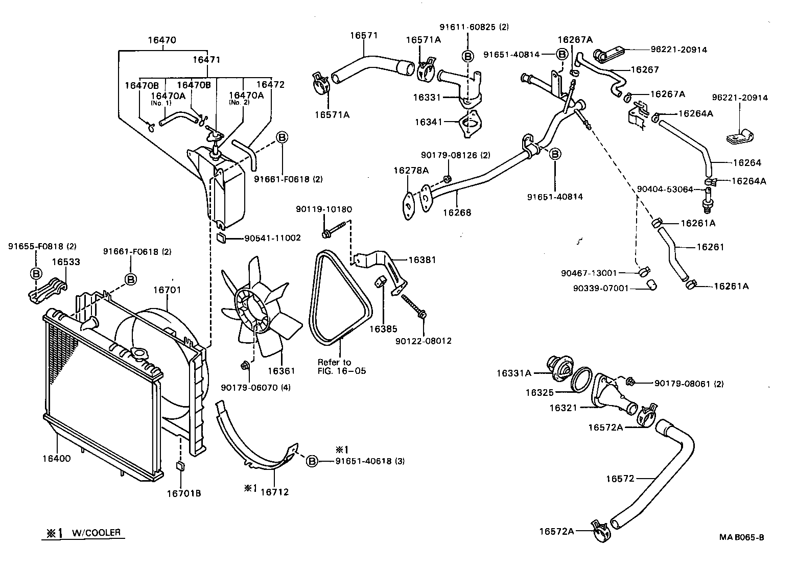  CHASER |  RADIATOR WATER OUTLET