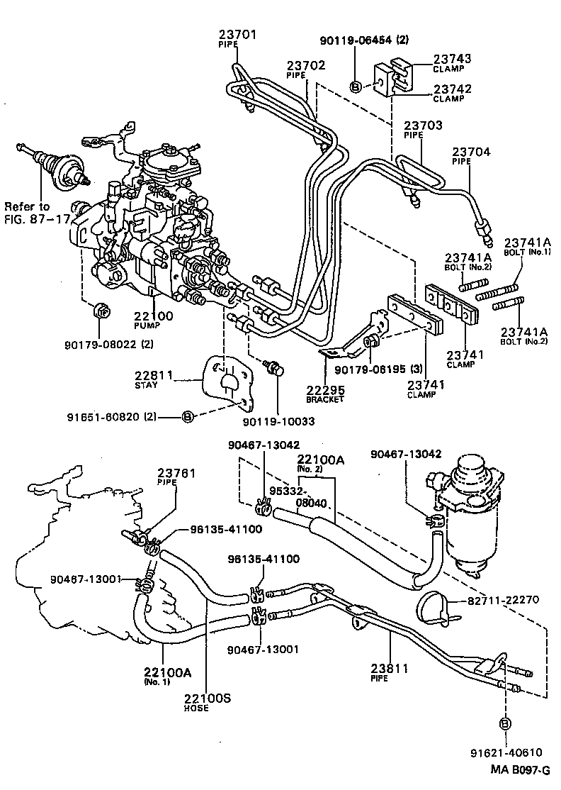  CAMRY VISTA |  INJECTION PUMP ASSEMBLY