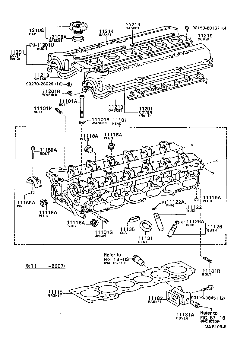  CHASER |  CYLINDER HEAD