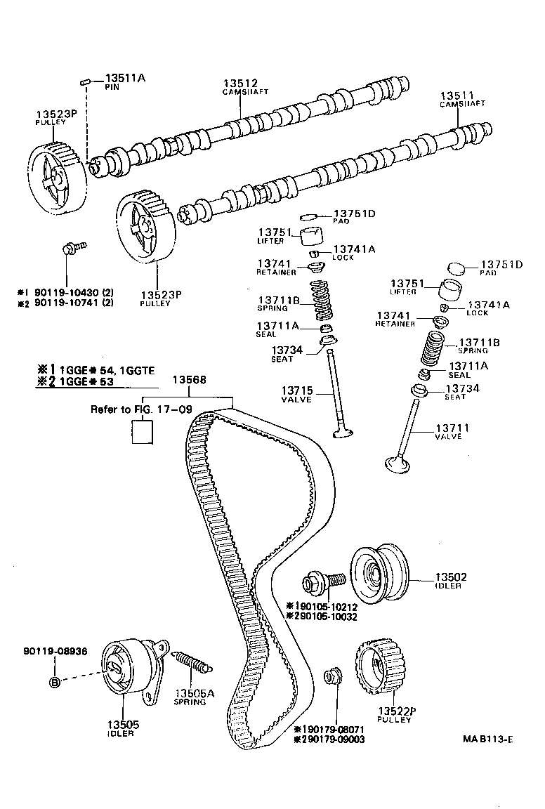  CHASER |  CAMSHAFT VALVE